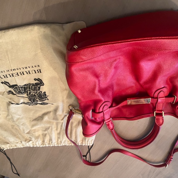 Burberry red bag - Picture 2 of 7
